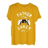 Herren Vater Gamer Lustiges Vatertagsgeschenk T-Shirt