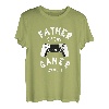 Herren Vater Gamer Lustiges Vatertagsgeschenk T-Shirt