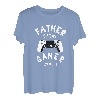 Herren Vater Gamer Lustiges Vatertagsgeschenk T-Shirt
