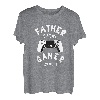 Herren Vater Gamer Lustiges Vatertagsgeschenk T-Shirt