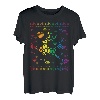 Rentier LGBT-Q Pride Ugly Christmas Pyjama Gay Rainbow Flag T-Shirt