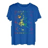 Rentier LGBT-Q Pride Ugly Christmas Pyjama Gay Rainbow Flag T-Shirt
