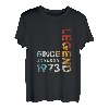 50. Geburtstag Vintage Legend Seit Januar 1973 50 Jahre T-Shirt