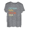 Herren Ehemann Papa Tüftler Held Handwerker Dad Vatertag Spruch T-Shirt