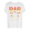 Herren Cooler Feuerwehr Papa Mit Tochter Sohn Berufsfeuerwehr Vater T-Shirt