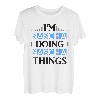 Herren I'm Sascha Doing Sascha Things Vornamen Spruch Geschenk T-Shirt