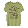 Herren Vintage Totenkopf | Camouflage Tarnmuster | Böser alter Mann T-Shirt