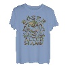 Herren Vintage Totenkopf | Camouflage Tarnmuster | Böser alter Mann T-Shirt