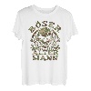Herren Vintage Totenkopf | Camouflage Tarnmuster | Böser alter Mann T-Shirt