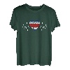 Costa Rica Flagge mit Herzschlag Pride Grunge Costa Rican Flagge T-Shirt