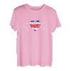 Costa Rica Flagge mit Herzschlag Pride Grunge Costa Rican Flagge T-Shirt