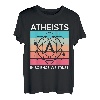 Atheist In der Wissenschaft vertrauen wir | Agnostiker | Atheist T-Shirt