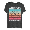 Atheist In der Wissenschaft vertrauen wir | Agnostiker | Atheist T-Shirt