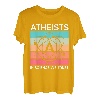 Atheist In der Wissenschaft vertrauen wir | Agnostiker | Atheist T-Shirt