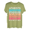 Atheist In der Wissenschaft vertrauen wir | Agnostiker | Atheist T-Shirt
