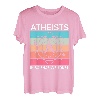 Atheist In der Wissenschaft vertrauen wir | Agnostiker | Atheist T-Shirt