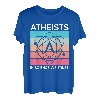 Atheist In der Wissenschaft vertrauen wir | Agnostiker | Atheist T-Shirt