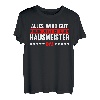 Herren Lustig alles wird gut der Hausmeister ist da Spruch T-Shirt