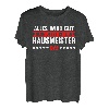 Herren Lustig alles wird gut der Hausmeister ist da Spruch T-Shirt