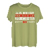 Herren Lustig alles wird gut der Hausmeister ist da Spruch T-Shirt