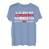 Herren Lustig alles wird gut der Hausmeister ist da Spruch T-Shirt