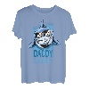 Haifisch Cartoon Hai Fische Fisch Vater Papa Papi T-Shirt