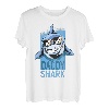 Haifisch Cartoon Hai Fische Fisch Vater Papa Papi T-Shirt