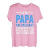 Herren Papa von Zwillingen Nichts kann mich stressen Zwillingsvater T-Shirt