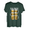 Bier Vatertag Bierglas Trinken Papa Dad Opa Feiern Bierkrug T-Shirt