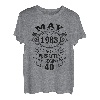 40. Geburtstag Geschenk Mann Mythos Legende Mai 1983 T-Shirt