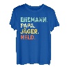Herren Ehemann Papa Jäger Held Männer Herrentag Vatertag T-Shirt
