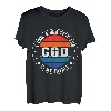 I taken a DNA test and god is my father retro sunset cross T-Shirt