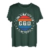 I taken a DNA test and god is my father retro sunset cross T-Shirt