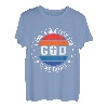 I taken a DNA test and god is my father retro sunset cross T-Shirt