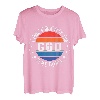 I taken a DNA test and god is my father retro sunset cross T-Shirt