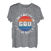 I taken a DNA test and god is my father retro sunset cross T-Shirt
