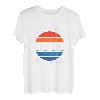 I taken a DNA test and god is my father retro sunset cross T-Shirt