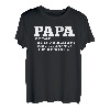 Herren Papa Anlaufstelle für die Wünsche PapaDefinition T-Shirt