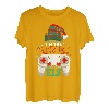 Gamer Elf Weihnachtsshirt Lustig Elf Zocker Weihnachten T-Shirt