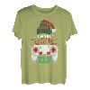 Gamer Elf Weihnachtsshirt Lustig Elf Zocker Weihnachten T-Shirt