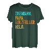 Herren Holzfäller Papa Vater Holt Förster Wald Waldarbeiter Lustig T-Shirt