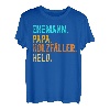 Herren Holzfäller Papa Vater Holt Förster Wald Waldarbeiter Lustig T-Shirt
