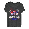 Shenanigans Squad Three Gnomes Amerikanische Flagge 4. Juli T-Shirt
