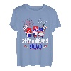 Shenanigans Squad Three Gnomes Amerikanische Flagge 4. Juli T-Shirt