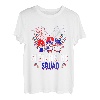 Shenanigans Squad Three Gnomes Amerikanische Flagge 4. Juli T-Shirt