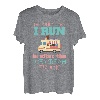 Lustiger Sommerauslauf für den Eiswagen T-Shirt