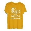 Angel Geschenkidee zum Angeln geboren zur Schule gezwungen T-Shirt