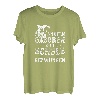 Angel Geschenkidee zum Angeln geboren zur Schule gezwungen T-Shirt