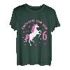 Kinder 6 Jahre alt Pferd Endlich Bin Ich 6 Mädchen 6. Geburtstag T-Shirt