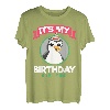 Its My Birthday Its Party Time Süße Geburtstags-Schnee-Pinguine T-Shirt